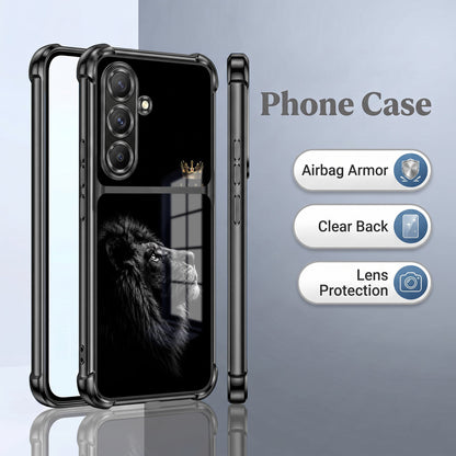 Samsung Galaxy A36 5G King’s Aura Dual-Tone Transparent Airbags Case