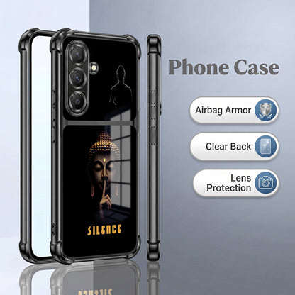 Samsung Galaxy A36 5G Silent Buddha Dual-Tone Transparent Airbags Case