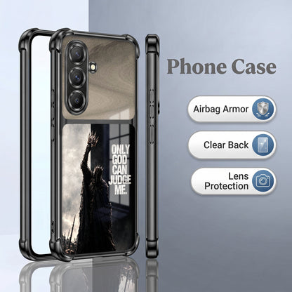 Samsung Galaxy A36 5G Divine Justice Dual-Tone Transparent Airbags Case
