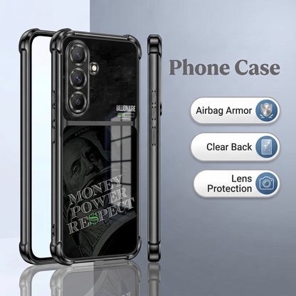 Samsung Galaxy A36 5G Money Power Dual-Tone Transparent Airbags Case