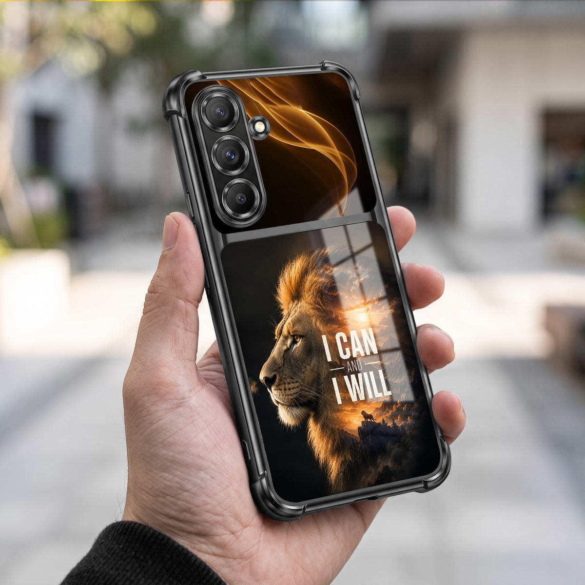 Samsung Galaxy A36 5G Rise of the King Dual-Tone Transparent Airbags Case
