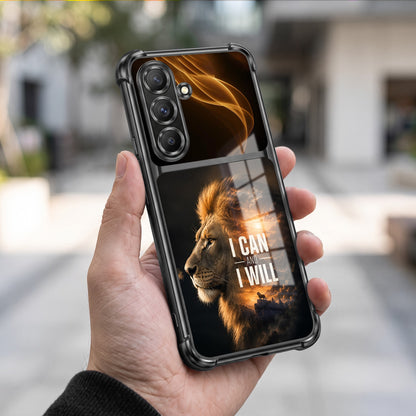 Samsung Galaxy A36 5G Rise of the King Dual-Tone Transparent Airbags Case