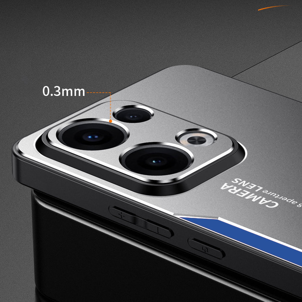 Oppo Reno 13 5G Luxury Aluminum Metal Frame Protective Back Cover