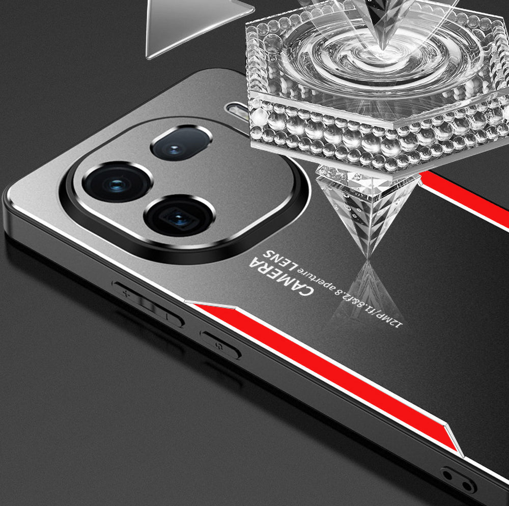 iQOO 12 5G Luxury Aluminum Metal Frame Protective Cover