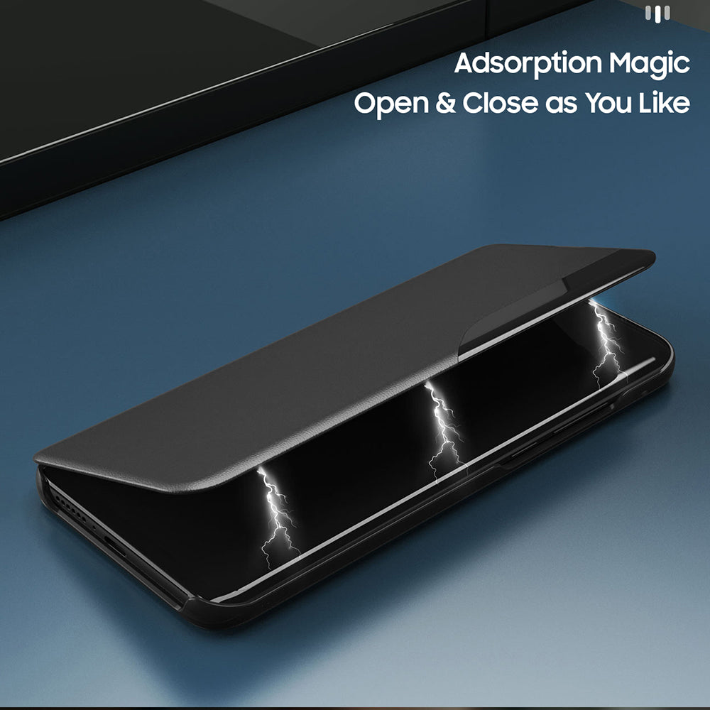 Oppo A3 Pro 5G Luxury Half Window Leather Flip Case