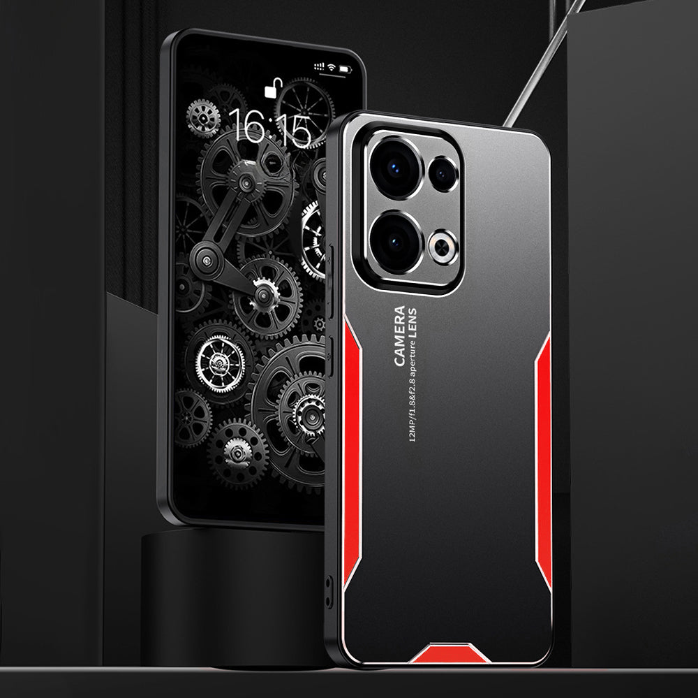 Oppo Reno 13 5G Luxury Aluminum Metal Frame Protective Back Cover