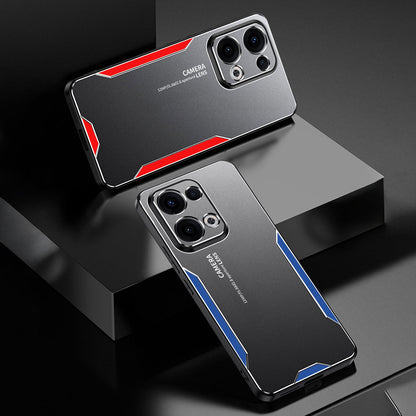 Oppo Reno 13 5G Luxury Aluminum Metal Frame Protective Back Cover