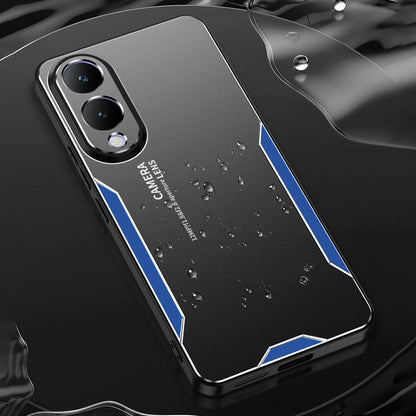 Vivo Y28 5G Luxury Aluminum Metal Frame Protective Back Cover