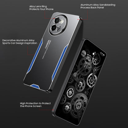 Vivo Y58 5G Luxury Aluminum Metal Frame Protective Back Case