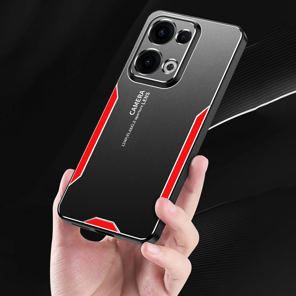 Oppo Reno 13 5G Luxury Aluminum Metal Frame Protective Back Cover