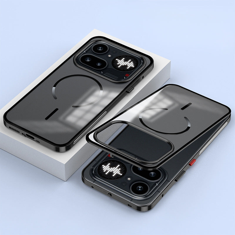 Nothing Phone 4a Pro 5G Aluminium Metal Bumper Shield Transparent