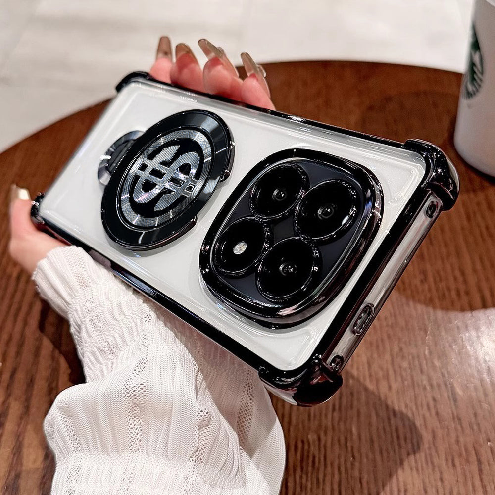 Oppo F29 Pro 5G Four Corner Airbags 100% Original Astro Money Magnet Rotating Dollar Case
