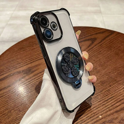 Oppo A5 Pro 5G Reflective Fidget Rotating Airbag Case