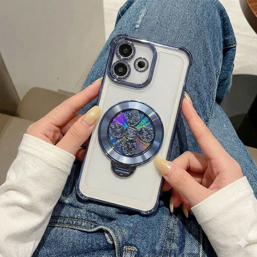 Oppo A5 Pro 5G Reflective Fidget Rotating Airbag Case