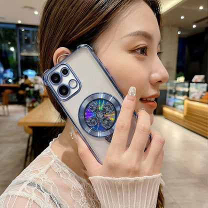 Oppo F31 5G Reflective Fidget Rotating Airbag Case