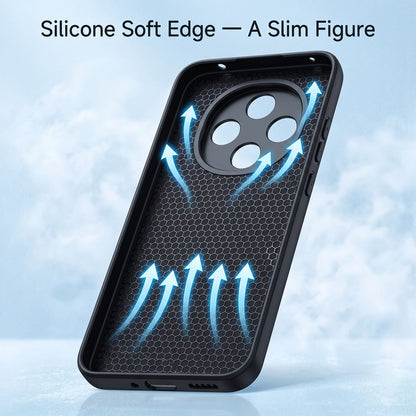 Oppo F31 Pro 5G Carbon Fiber Heat Dissipation Leather Hybrid Phone Case