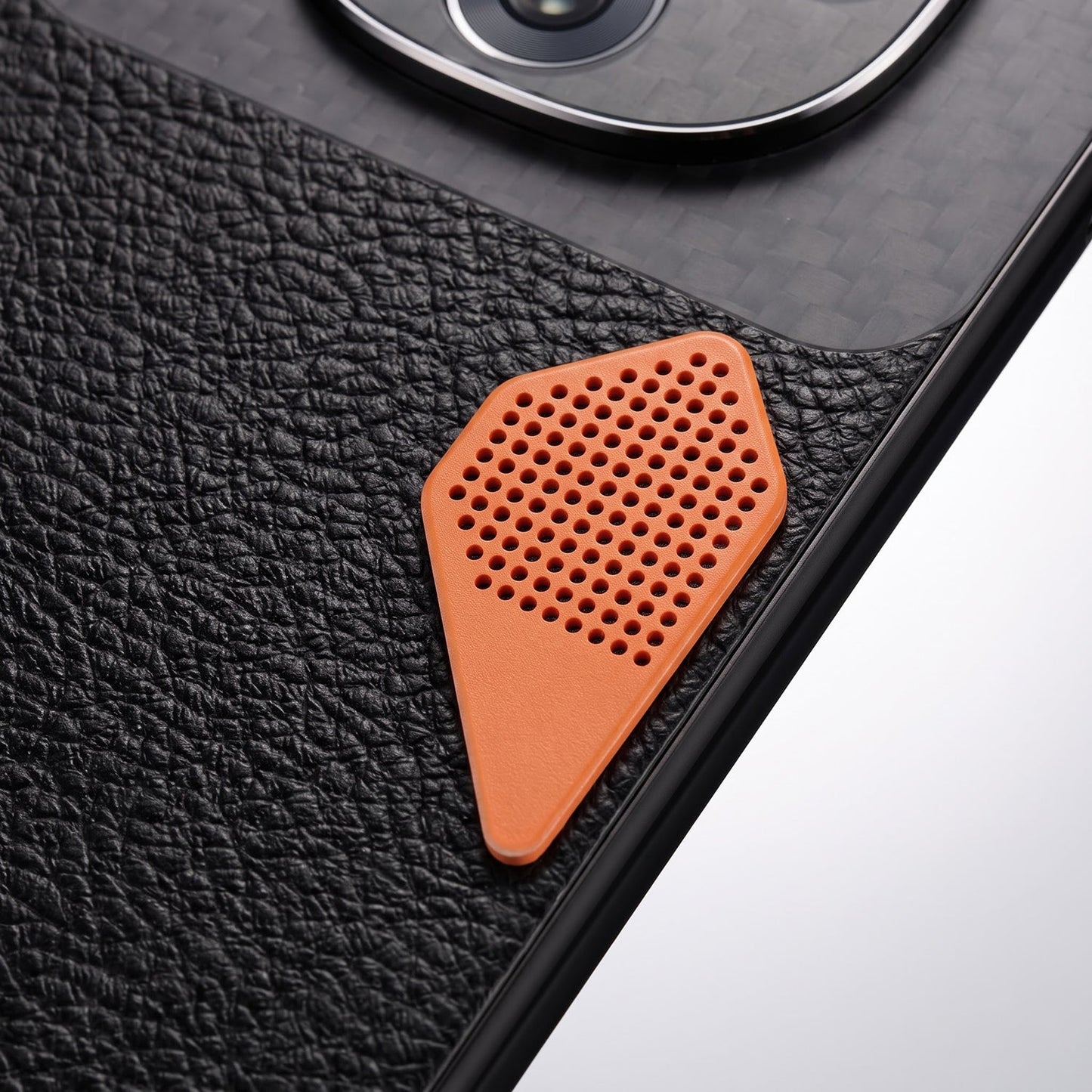 Oppo F31 Pro 5G Carbon Fiber Heat Dissipation Leather Hybrid Phone Case