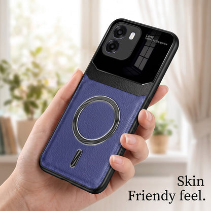 Oppo K14 5G Premium Magsafe Magnetic Leather Lens Protective Case