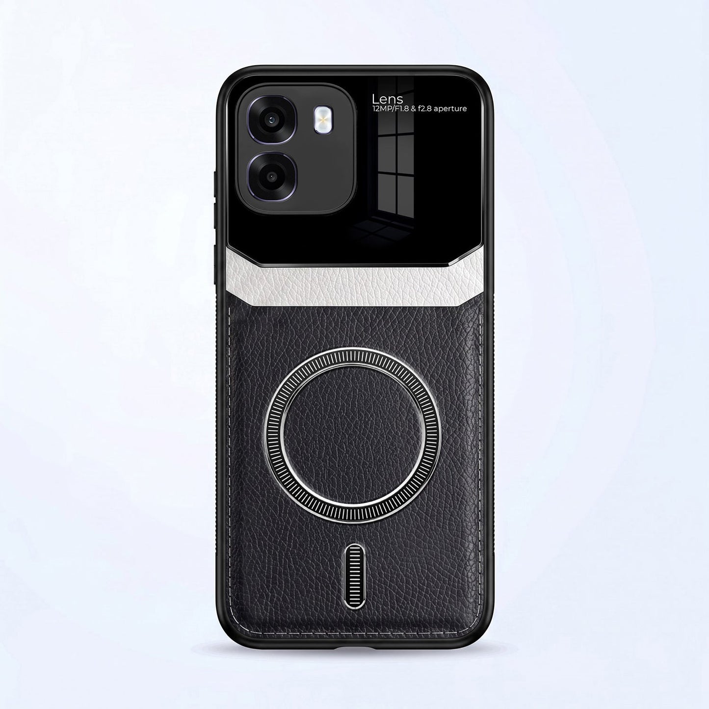 Oppo K14 5G Premium Magsafe Magnetic Leather Lens Protective Case