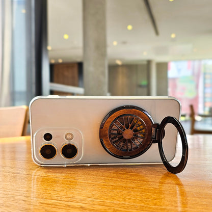Oppo Reno 13 5G 100% Original Transparent Stress Buster Wheel Case