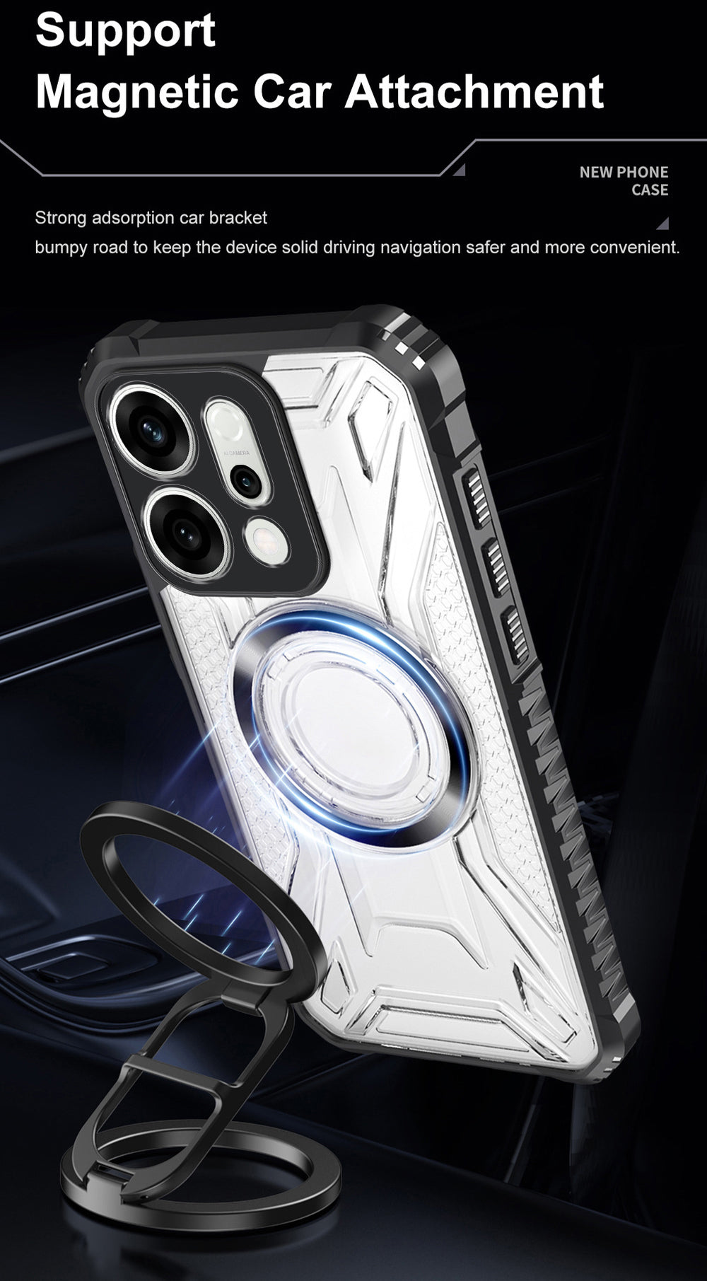 Oppo Reno 14 5G Armour Case – Shockproof & Magsafe – QWERTY CASES