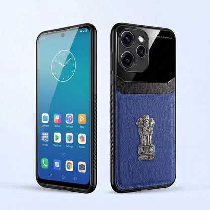 Oppo Reno 15 Pro Mini 5G Satyamev Jayate 3D Metal Leather Back Case