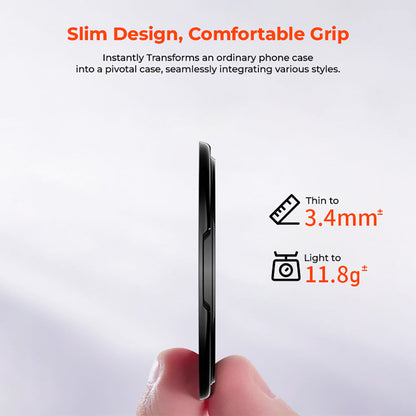 Oppo Reno 15 Pro Mini 5G Four Corner Airbags 100% Original Astro Money Magnet Rotating Dollar Case