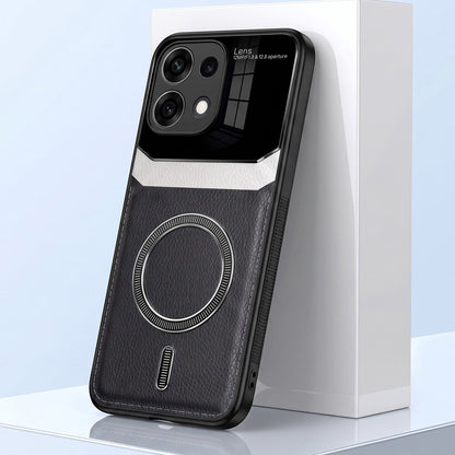 Oppo Reno16c 5G Premium Magsafe Magnetic Leather Lens Protective Case