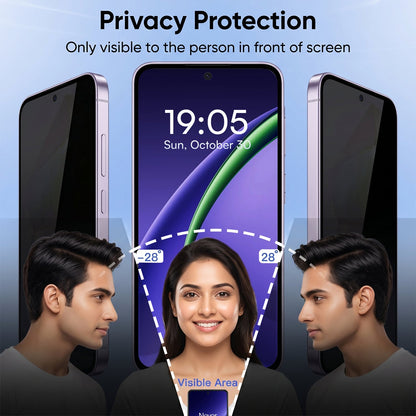 Oppo A3 Pro 5G Luxury Half Window Leather Flip Case