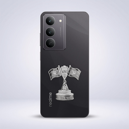 Realme 14X 5G Compatible Satyamev Jayate 3D Metal Emblem Sticker