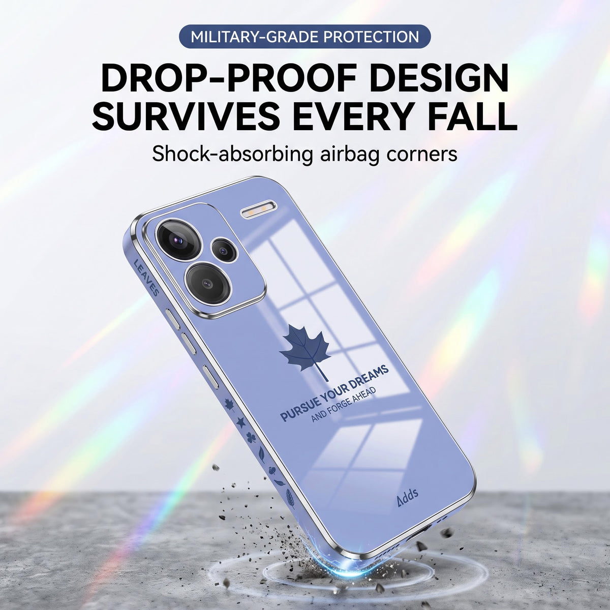 Redmi Note 13 Pro+ 5G Luxury Silicone Back Cover