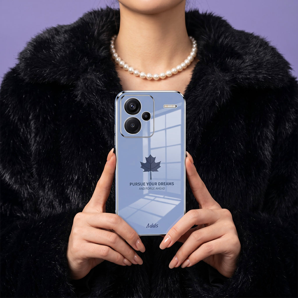 Redmi Note 13 Pro+ 5G Luxury Silicone Back Cover