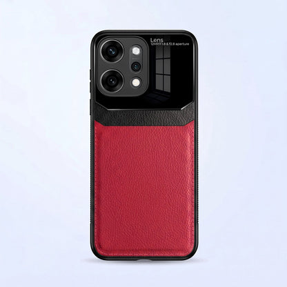 Oppo Reno 14 Pro 5G Premium Leather Lens Protective Case