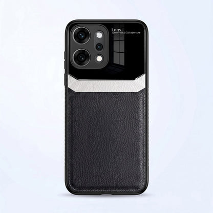Oppo Reno 14 Pro 5G Premium Leather Lens Protective Case