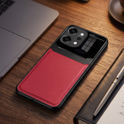 Oppo Reno 14 Pro 5G Premium Leather Lens Protective Case
