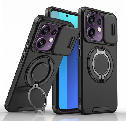 Oppo Reno 16 5G Luxury Magnetic Ring Stand Armor Case