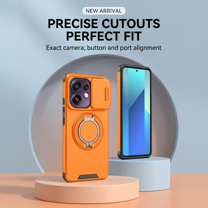 Oppo Reno 16 5G Luxury Magnetic Ring Stand Armor Case