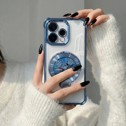 Oppo Reno 15 5G Reflective Fidget Rotating Airbag Case