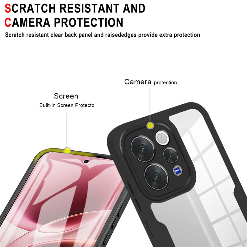 Full Body Protection Shockproof Case for Vivo V70 5G Protective Cover Screen Protector Fundas Coque