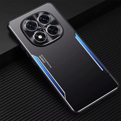 Redmi Note 14 Pro+ 5G Luxury Aluminum Metal Frame Protective Back Case