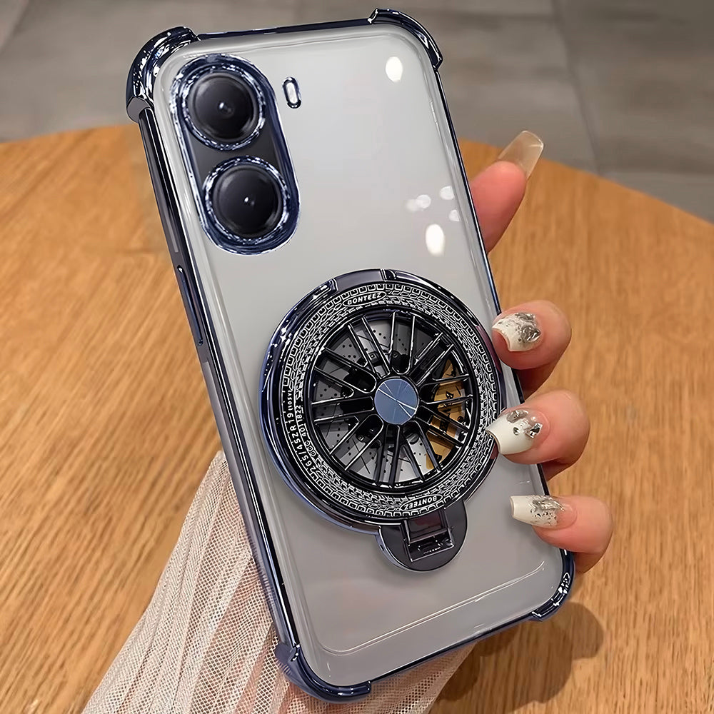 Vivo V29e 5G Premium Stress Buster Wheel Rotating Shockproof Airbags Case