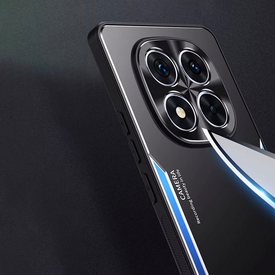 Redmi Note 14 Pro+ 5G Luxury Aluminum Metal Frame Protective Back Case