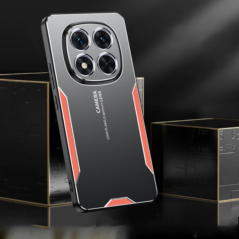 Redmi Note 14 Pro+ 5G Luxury Aluminum Metal Frame Protective Back Case