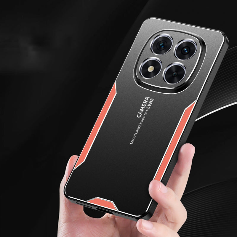 Redmi Note 14 Pro+ 5G Luxury Aluminum Metal Frame Protective Back Case
