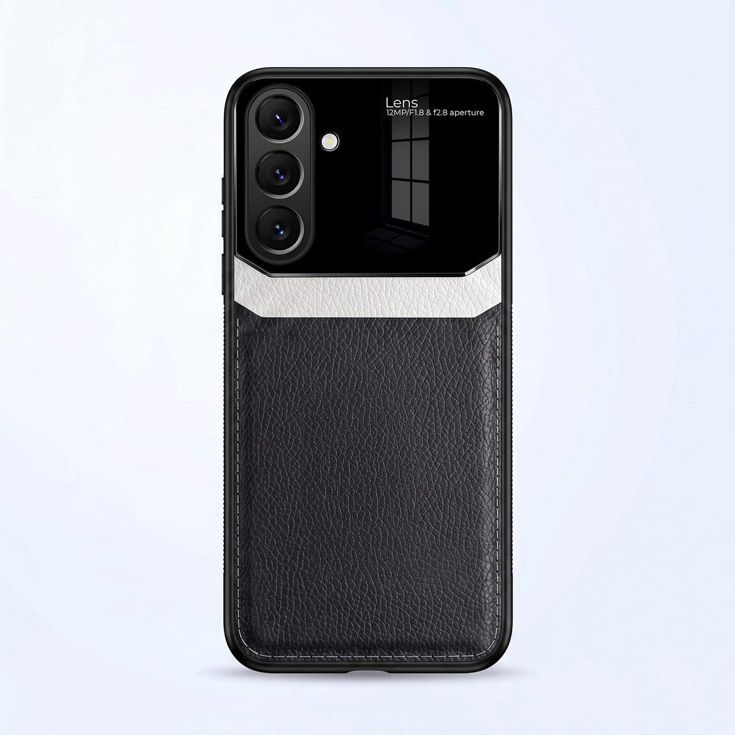 Samsung Galaxy A57 5G Premium Leather Lens Protective Case