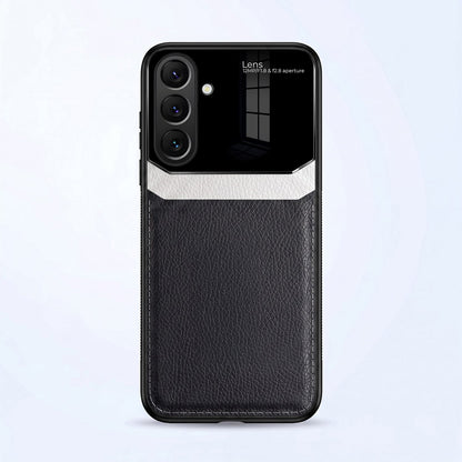 Samsung Galaxy A57 5G Premium Leather Lens Protective Case