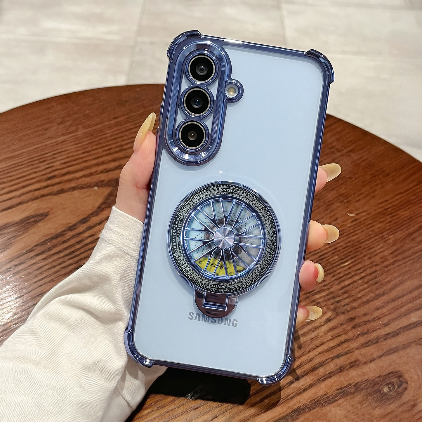 Samsung Galaxy A36 5G Premium Stress Buster Wheel Rotating Shockproof Airbags Case (Buy 1 Get 1 Surprise Cover)