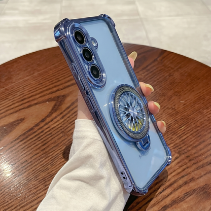 Samsung Galaxy A36 5G Premium Stress Buster Wheel Rotating Shockproof Airbags Case (Buy 1 Get 1 Surprise Cover)