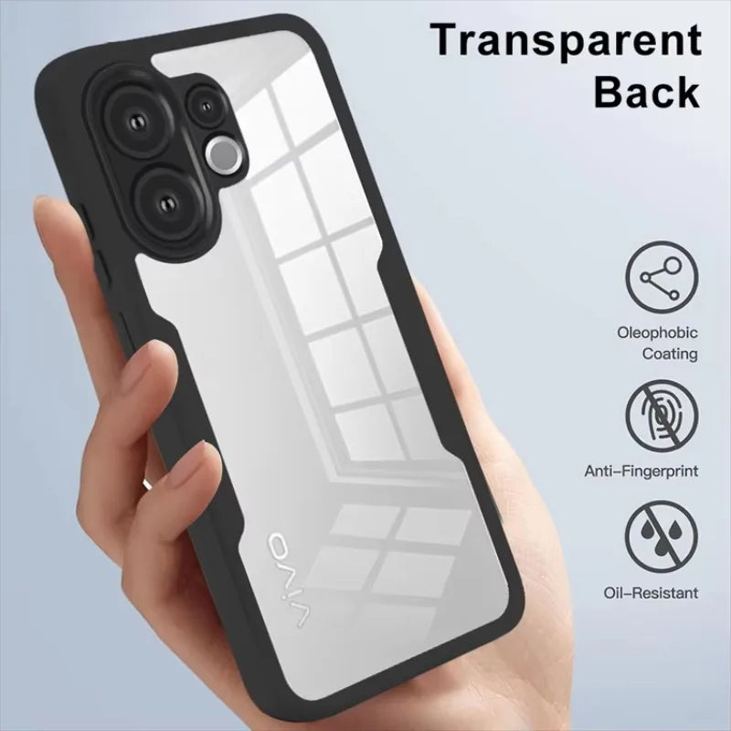 Vivo V60e 5G Slim Fit Heavy Duty Shockproof Full Body Protection Case