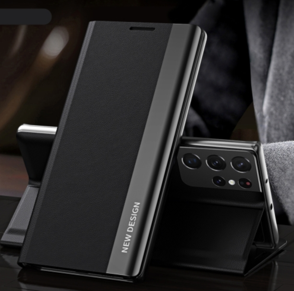 Samsung Galaxy S21 Ultra 5G Flip Leather Cover